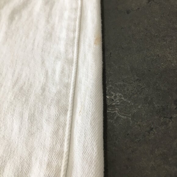 FRAME Denim Le Garcon Blanc 5 Pocket Logo Hardware Jeans - Picture 11 of 15